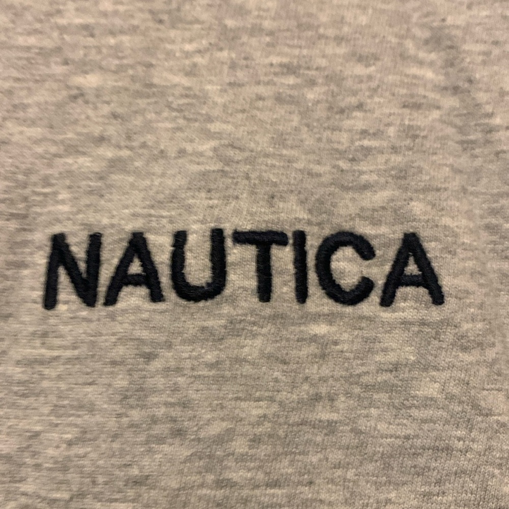 * 5/$5* Nautica Size XXL Gray Tee Shirt - Picture 4 of 6